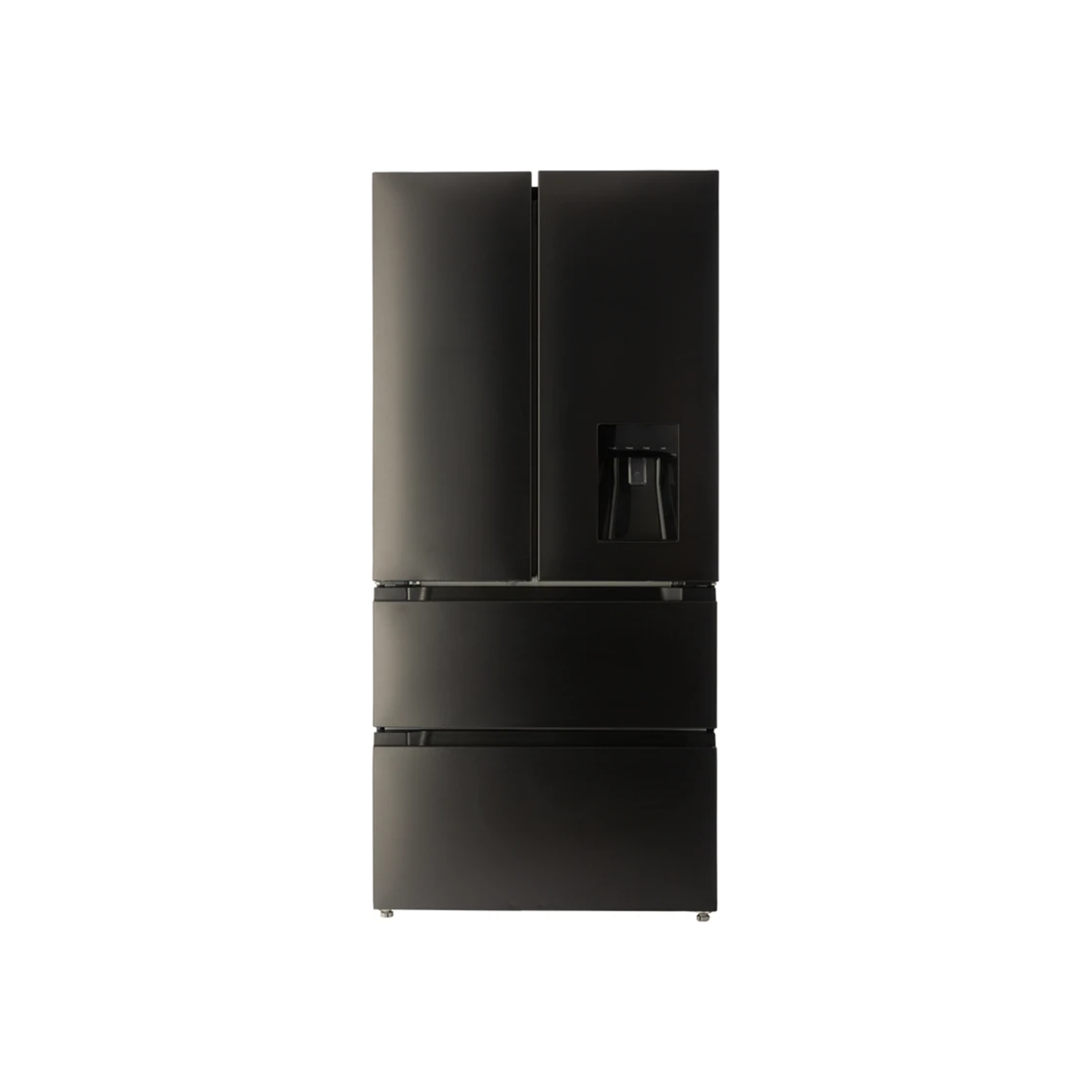 Defy 492L Boutique Noire French Door Fridge Freezer - Onyx